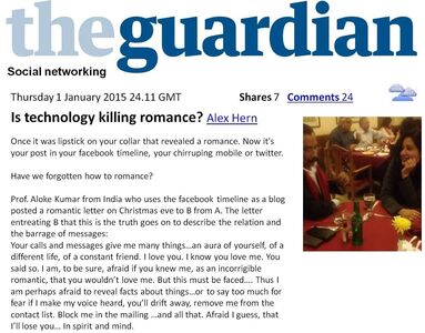 The Guardian. Social networking.