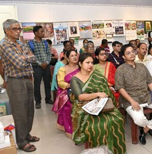 Audience at the Innaguration of International Calendar Exhibition. 2024