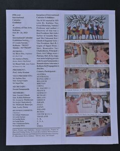 International Calendar Exhibition. List of Office Bearers