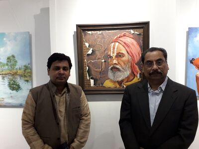 Satyabrata Karmakar. Artist. February 2020.