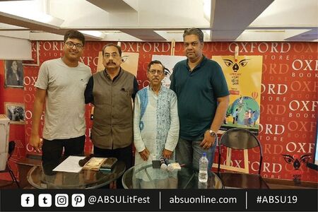 Apeejay Lit Fest. Oxford Book Store. July 2019.