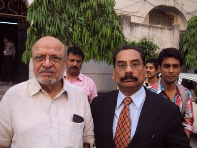 Shyam Benegal. Eminent Film Maker. March 2012.