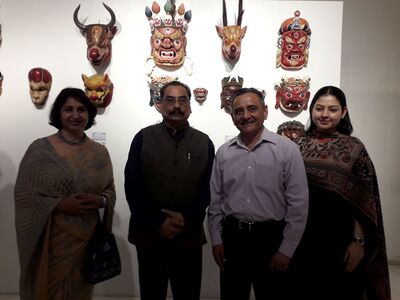 With GOC in Eastern Command, Anil Chauhan and his wife Anupama.