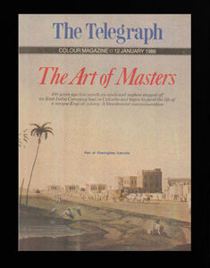 'The Art of the Masters' - Thomas & William Daniell | Published in The Telegraph Colour Magazine - 12th January, 1986 | Page 1