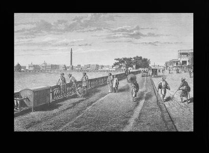 Strollers along the Esplanade | 1878